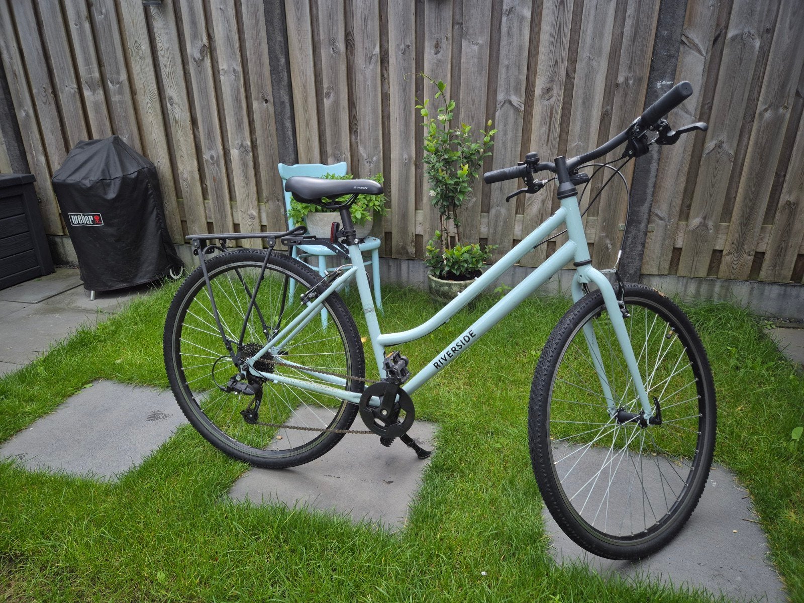 Riverside fiets - Zo goed als nieuw, Fietsen en Brommers, Fietsen | Dames | Damesfietsen, Velgrem, Versnellingen, Zo goed als nieuw