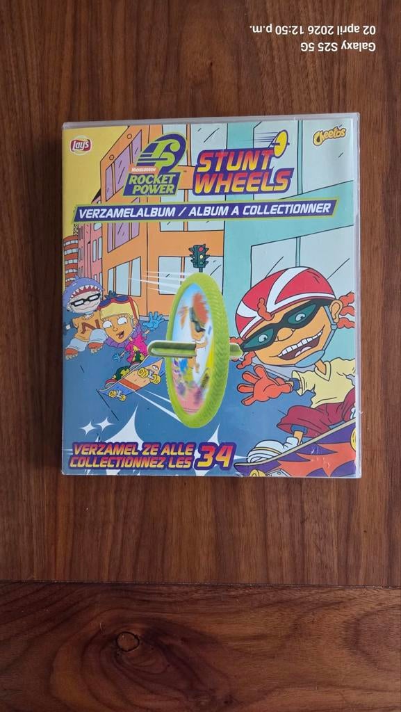 Rocket Power Stunt Wheels verzamelalbum Lays Cheetos, Verzamelen, Ophalen of Verzenden