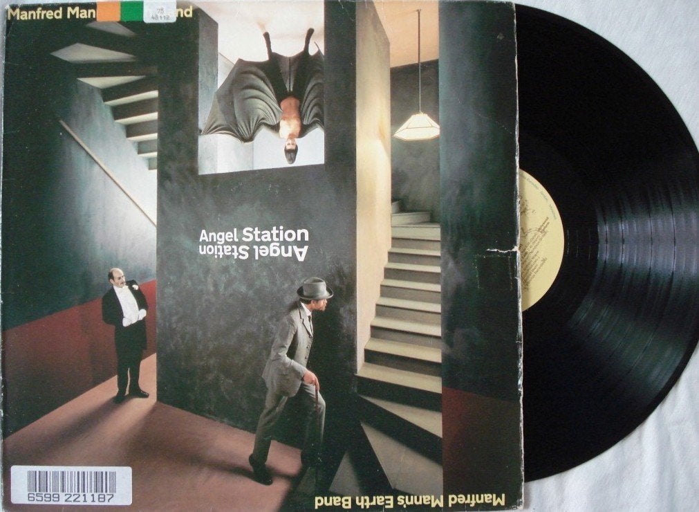 Manfred Mann's Earth Band - Angel station, LP, Gebruikt, Ophalen of Verzenden, 12 inch