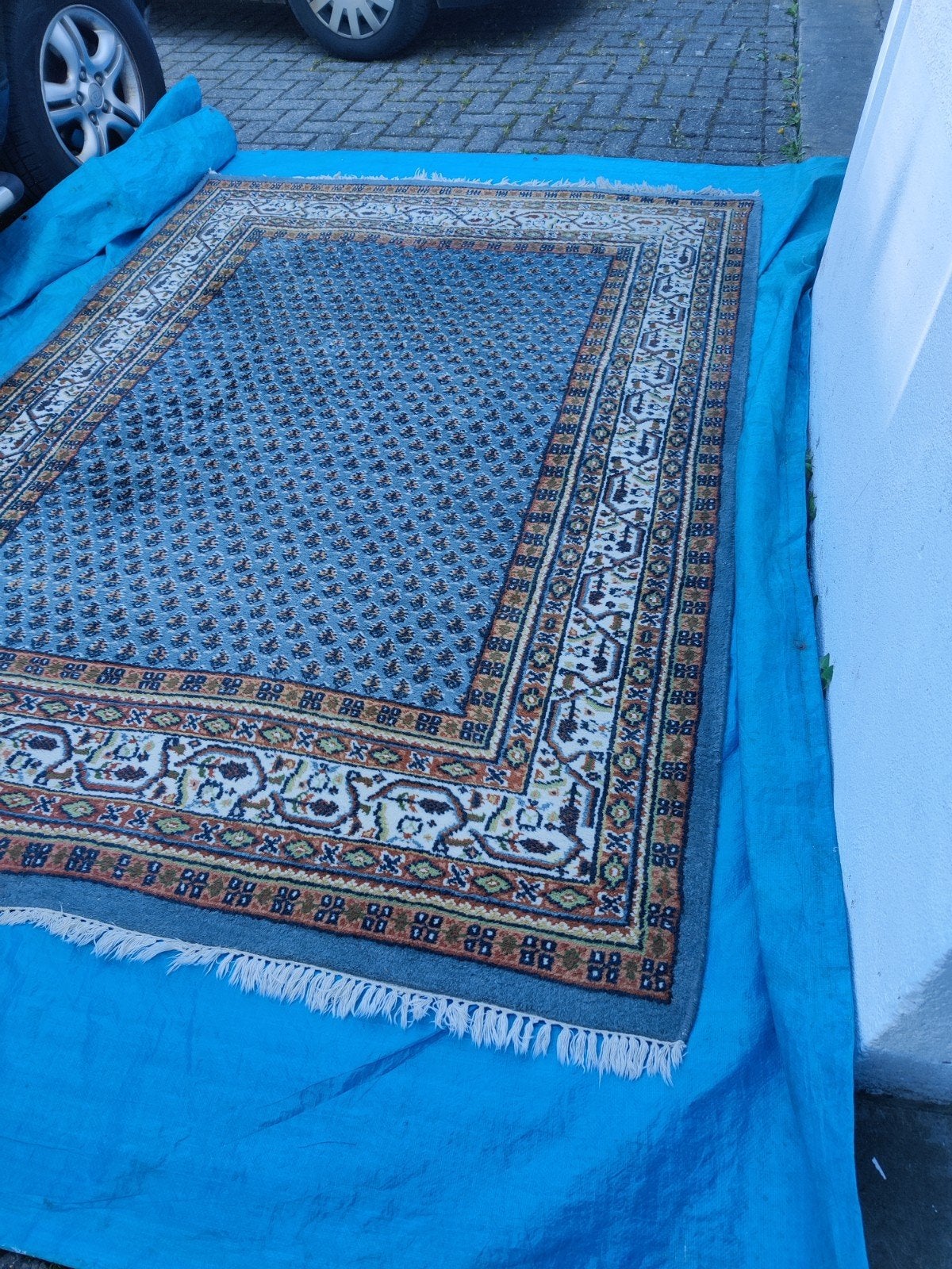 Perzisch tapijt, Huis en Inrichting, Stoffering | Tapijten en Kleden, Ophalen of Verzenden, Zo goed als nieuw, Rechthoekig, 200 cm of meer