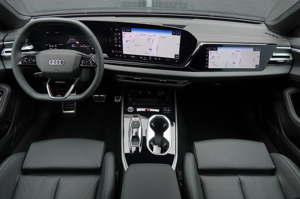 Audi A6 Avant e-hybrid 299Pk | Quattro | MMI Bijrijdersdispl, Auto's, Audi, Automaat, Gebruikt, Zwart, 4 cilinders