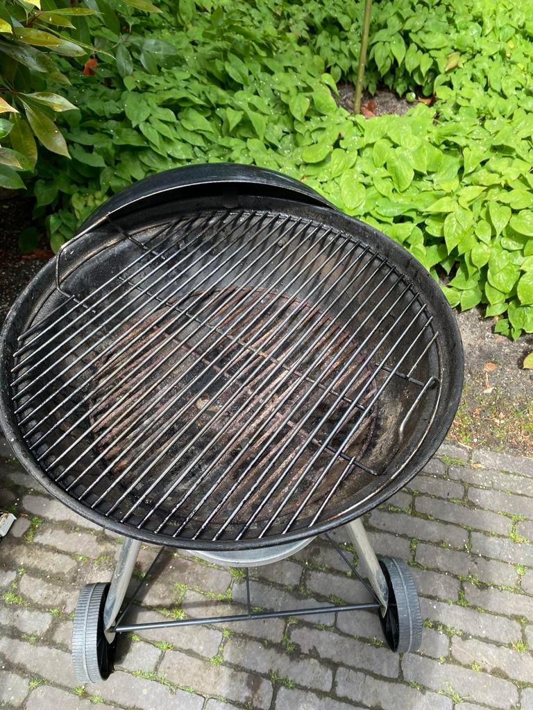 Weber Compact Kettle Houtskoolbarbecue - Zwart, Ophalen, Gebruikt