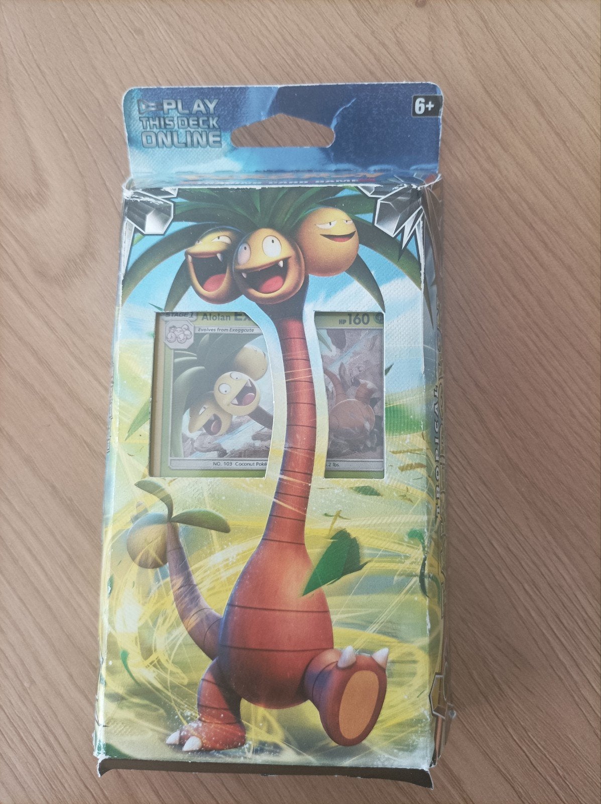 Pokémon TCG: Tropical Takedown Theme Deck (Alolan Exeggutor), Hobby en Vrije tijd, Verzamelkaartspellen | Pokémon, Ophalen of Verzenden