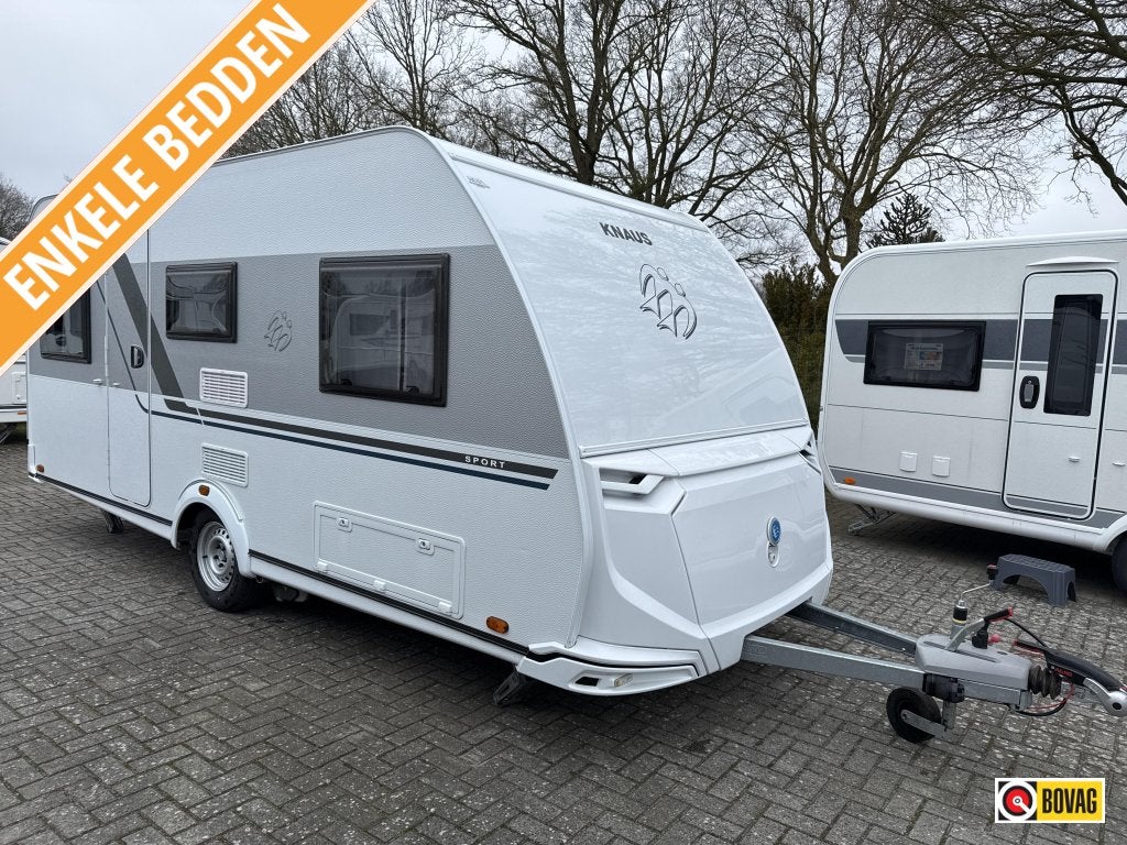 Knaus Sport 460 EU Mover/, Caravans en Kamperen, Rondzit, Bedrijf, Overige typen, Tot en met 4