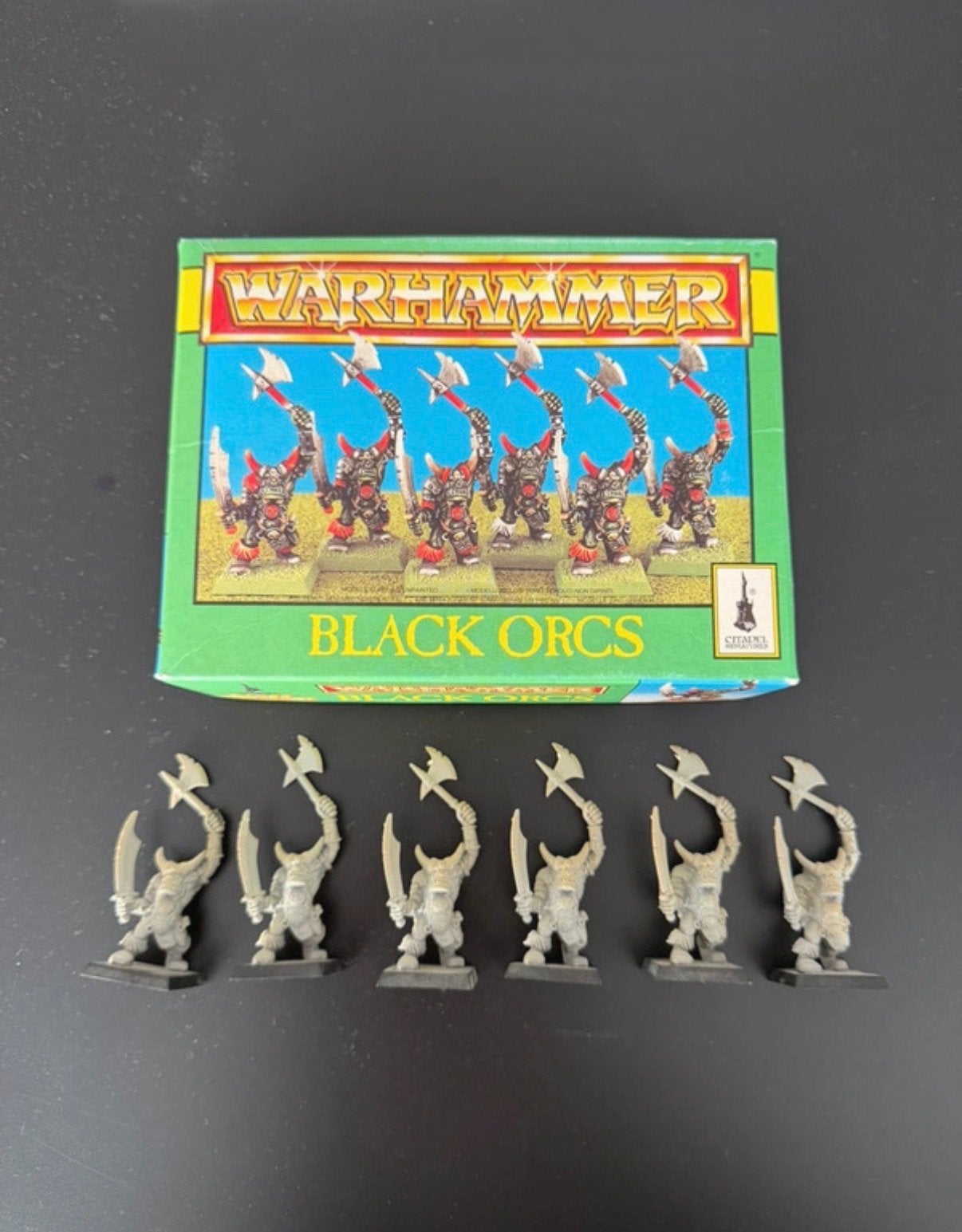 Warhammer Quest Vintage Orcs & Goblins Lot, Ophalen of Verzenden, Gebruikt, Warhammer, Figuurtje(s)