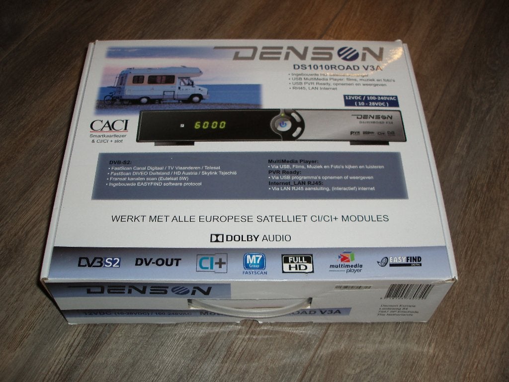 Denson satellietontvager DS1010Road V3A, Ophalen of Verzenden, Zo goed als nieuw, (Schotel)antenne-accessoires, Overige merken