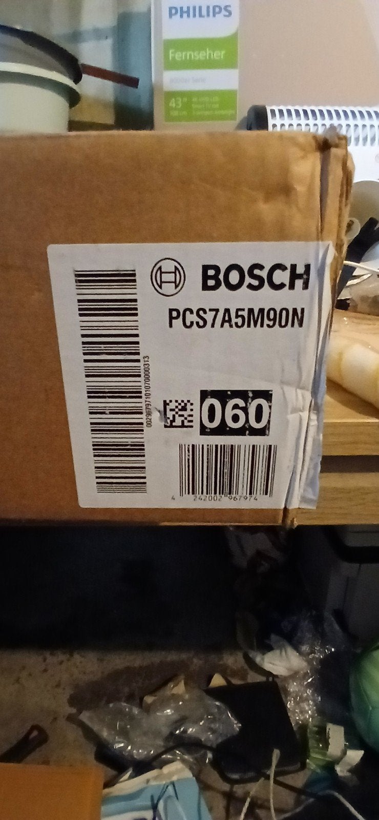 Bosch PCS7A5M90N 5-pits gas kookplaat - Nieuw in doos, Witgoed en Apparatuur, Kookplaten, Nieuw, Inbouw, Gas, 5 kookzones of meer