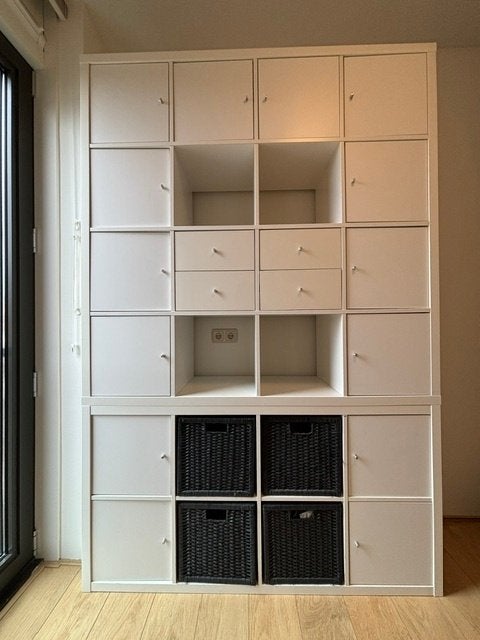 IKEA Kallax Cabinet_2 sets (2x4+4x4), Huis en Inrichting, Kasten | Overige, Ophalen, Gebruikt