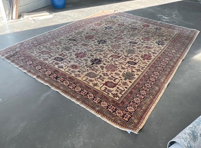 Shirvan tapijt, Ophalen, Zo goed als nieuw, Rechthoekig, 200 cm of meer