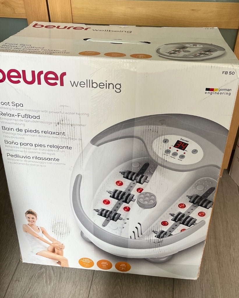 Voet wellness met massage apparaat Beurer FB50, Verzenden, Nieuw, Lichaamsverzorging