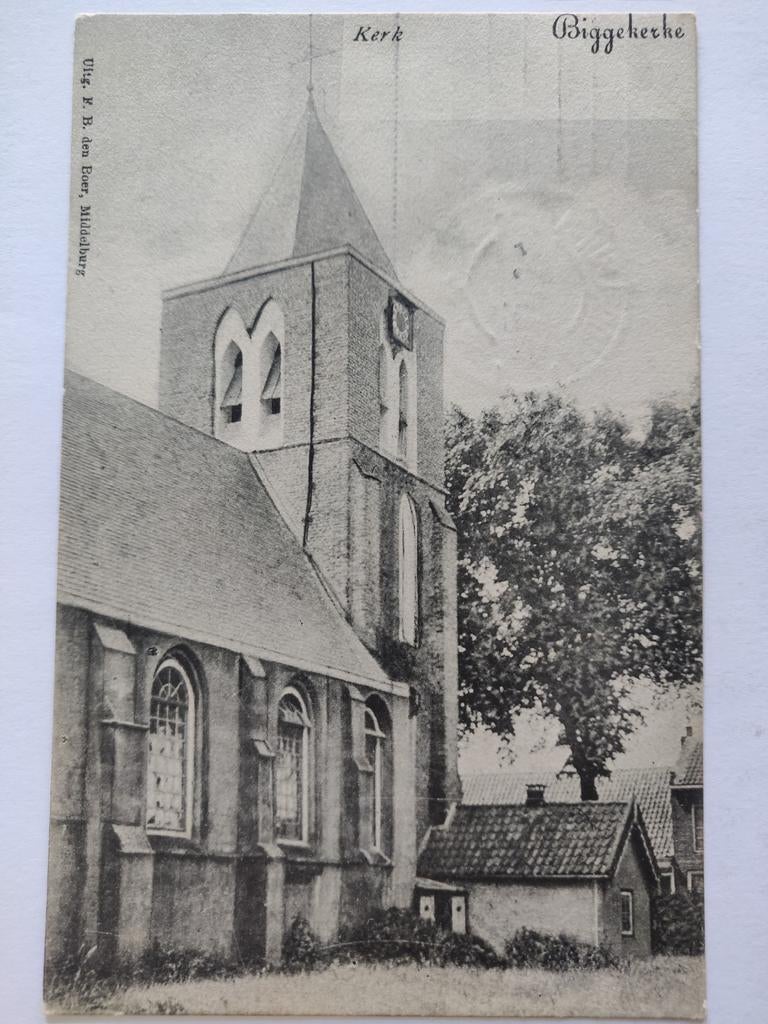 X407 Biggekerke 1911, Ophalen of Verzenden, Voor 1920, Noord-Holland