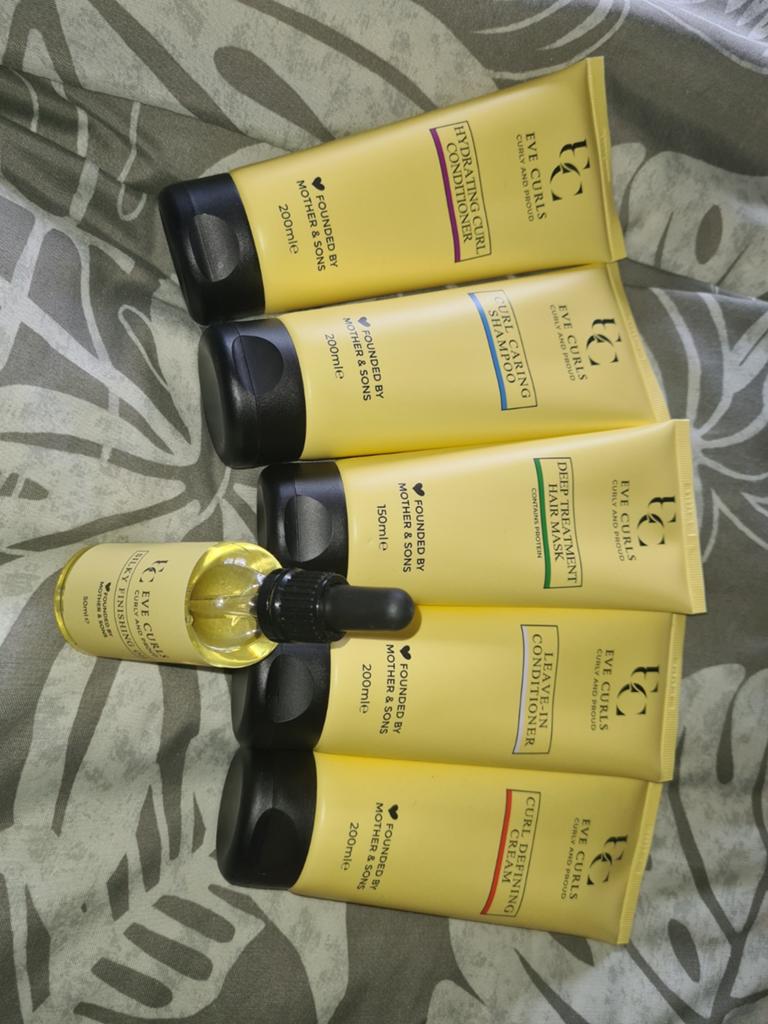 Eve Curls Haarverzorgingsset 2x- Nieuw, Ophalen, Zo goed als nieuw, Bad & Douche