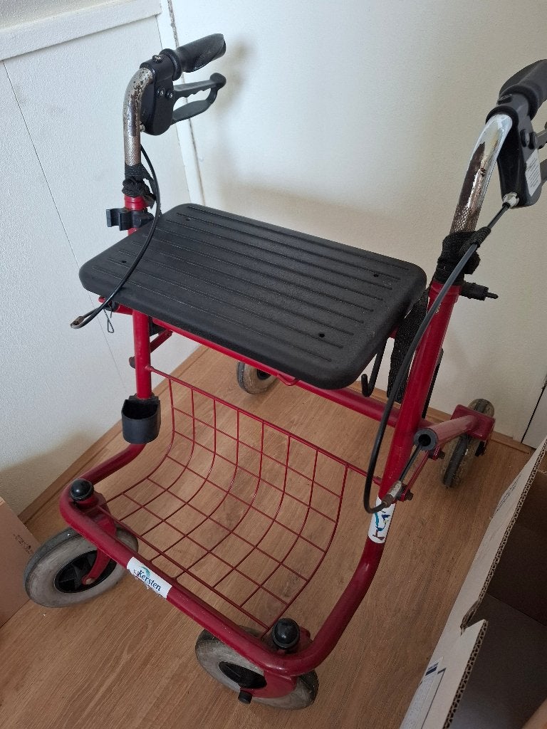 GRATIS rollator, Ophalen, Gebruikt
