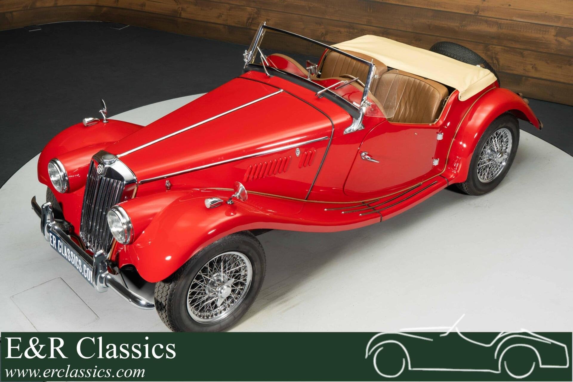 MG TF 1250 Cabriolet | 1958, Auto's, Oldtimers, Achterwielaandrijving, 58 pk, Leder, Handgeschakeld