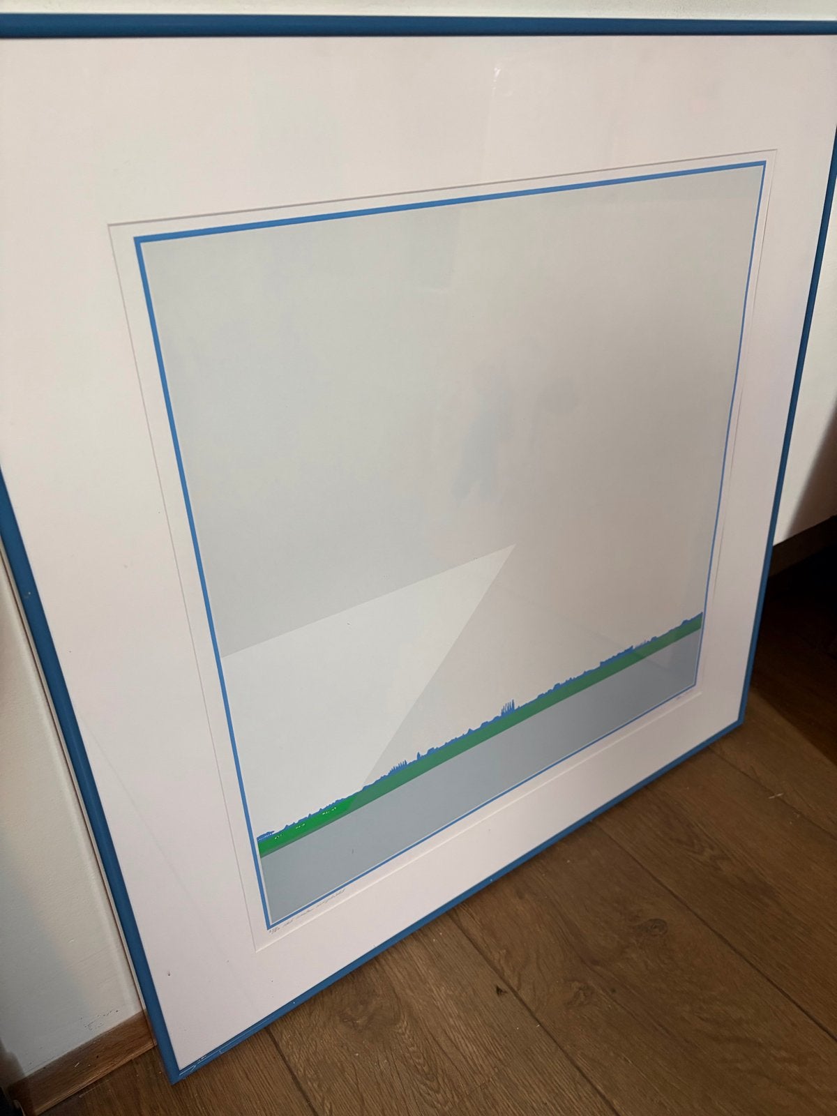 Zeefdruk Han Jansen - Het westen uitgelicht (53/80), ingelij, Antiek en Kunst, Kunst | Litho's en Zeefdrukken, Zeefdruk, Gelimiteerde oplage