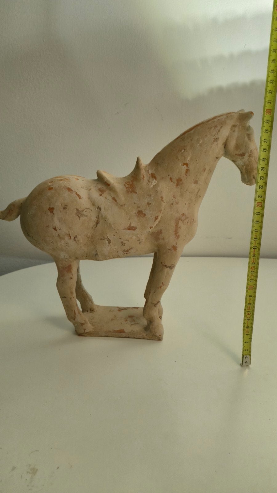 Mooi terracotta paard - Decoratief object, Antiek en Kunst, Ophalen of Verzenden