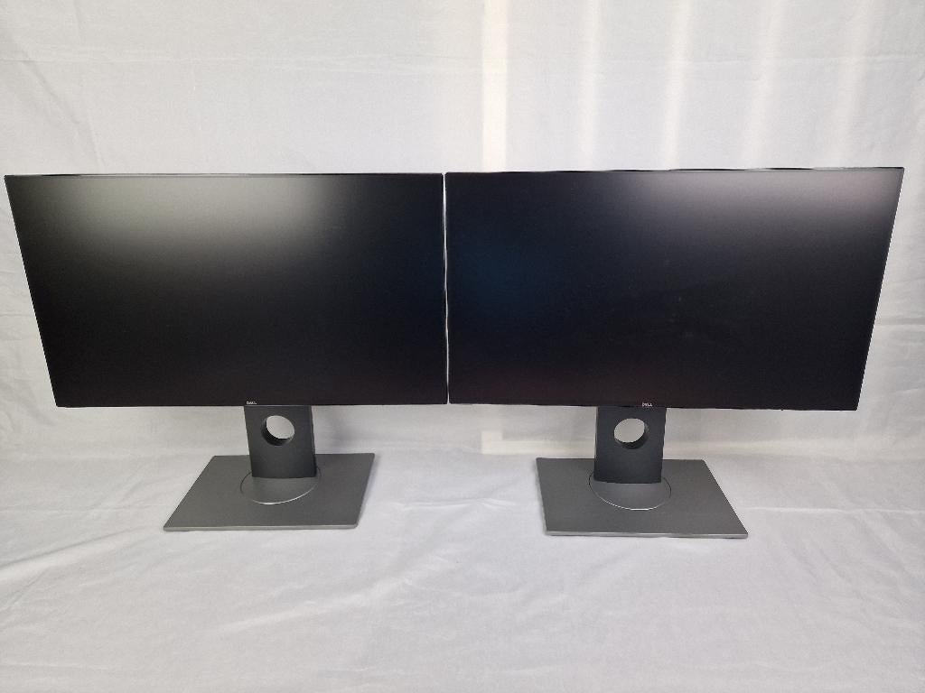 2 Dell monitor 24 inch U2417H Full HD IPS zakelijke schermen, Computers en Software, Monitoren, Ophalen, In hoogte verstelbaar