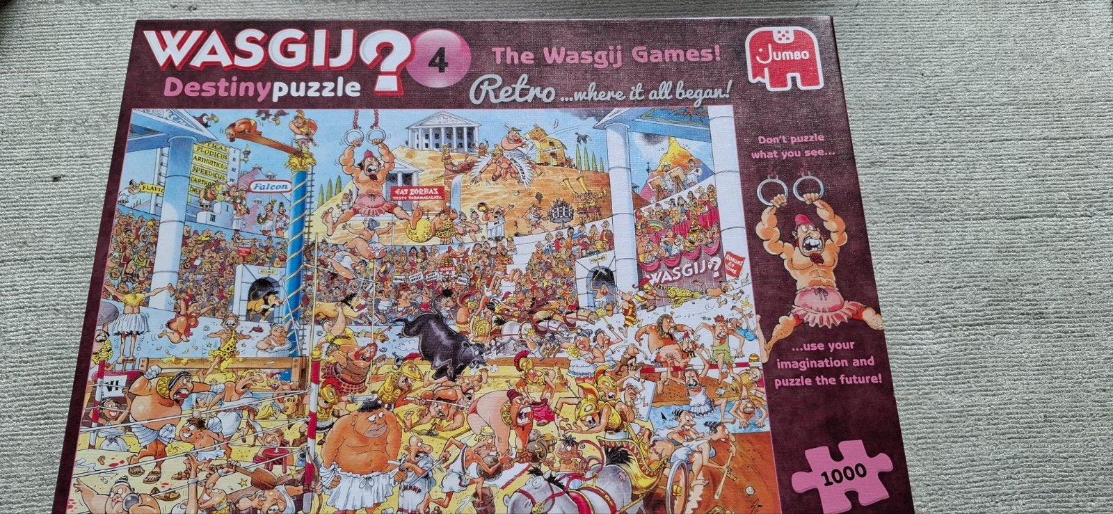 wasgij Destiny puzzle nr.4 retro, Hobby en Vrije tijd, Denksport en Puzzels, Ophalen of Verzenden, 500 t/m 1500 stukjes, Zo goed als nieuw