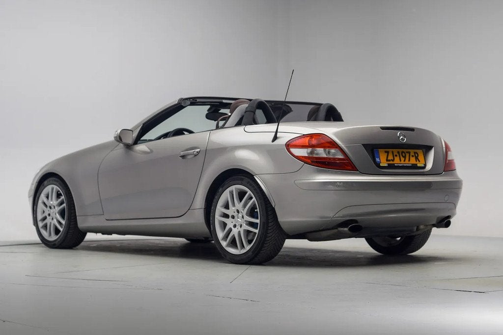 Mercedes-Benz SLK 200K Sport [ Leder Airscarf Stoelverwarmin, Auto's, Mercedes-Benz, Achterwielaandrijving, Gebruikt, 4 cilinders