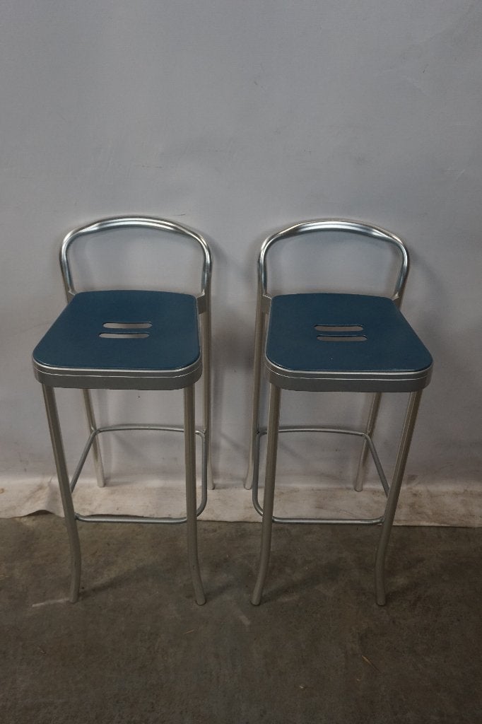 Kartell Mauna-kea barkrukken barkruk krukken, Gebruikt, Met voetsteun, 60 tot 90 cm, Ophalen of Verzenden