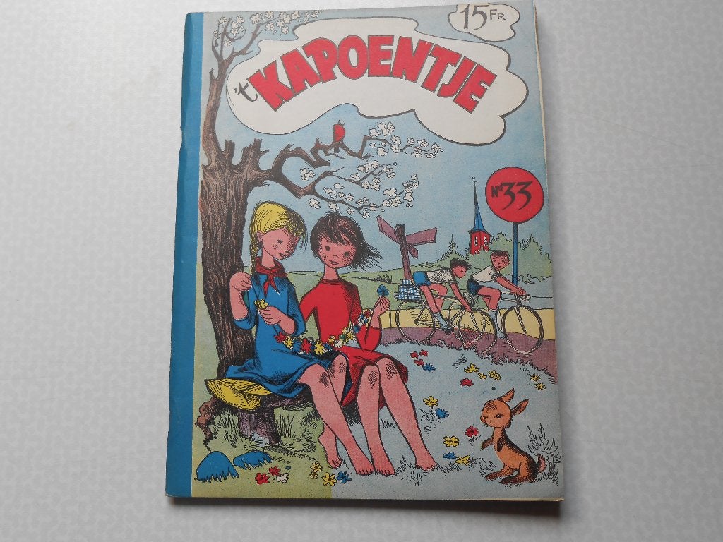 Kapoentjes Album 33 1 ste druk 1957., Marc Sleen, Eén stripboek, Ophalen of Verzenden, Zo goed als nieuw