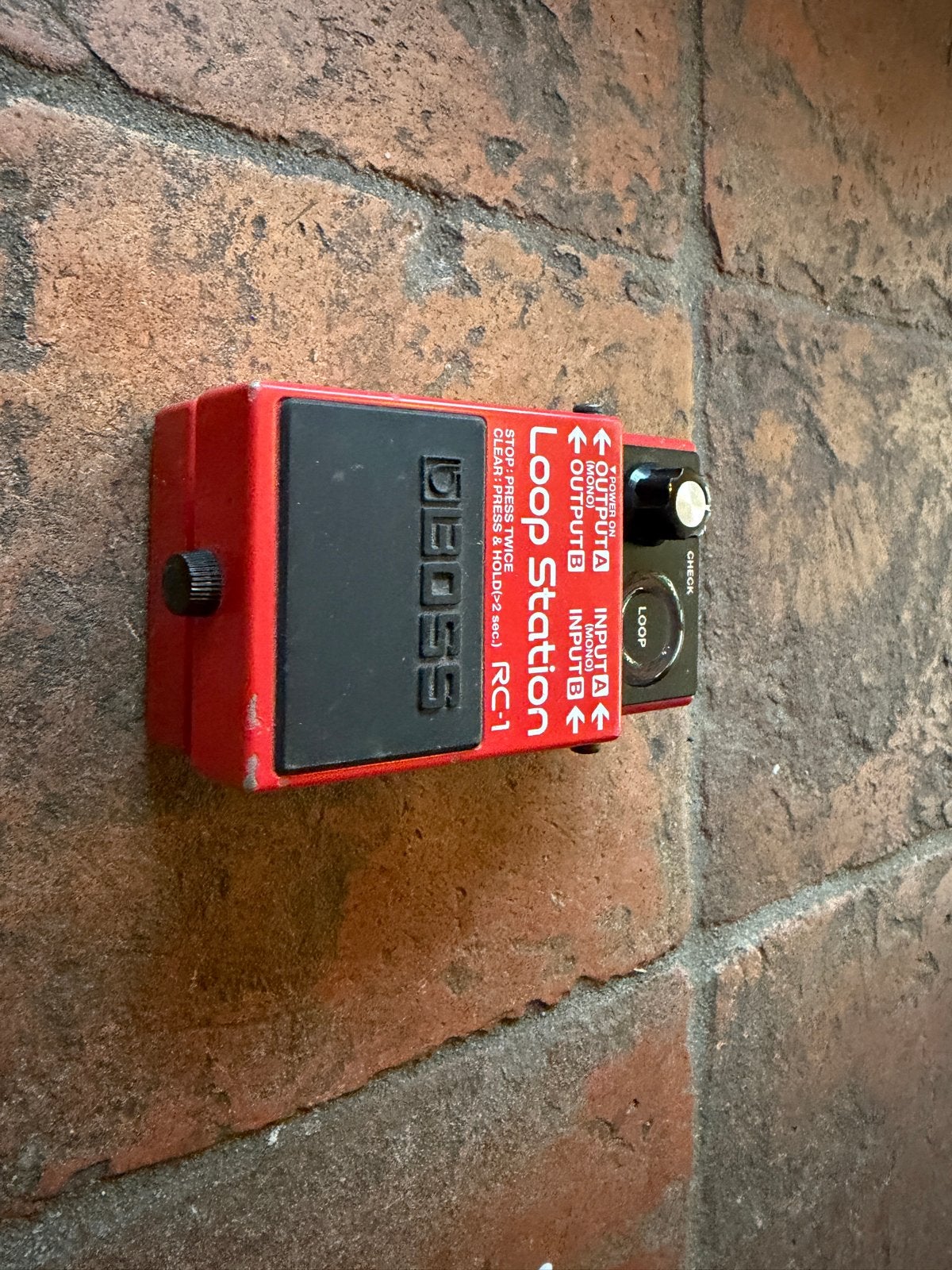 Boss RC-1 Loop Station Pedaal, Ophalen of Verzenden, Gebruikt, Overige typen