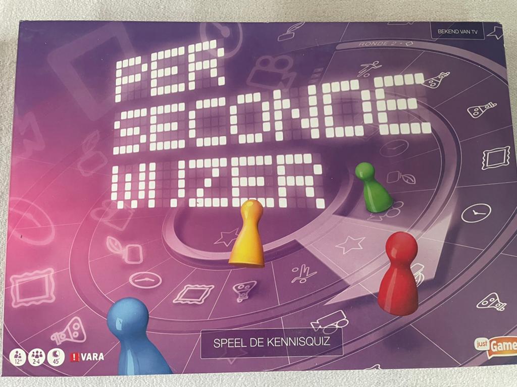 Per seconde wijzer bordspel, Ophalen, Zo goed als nieuw