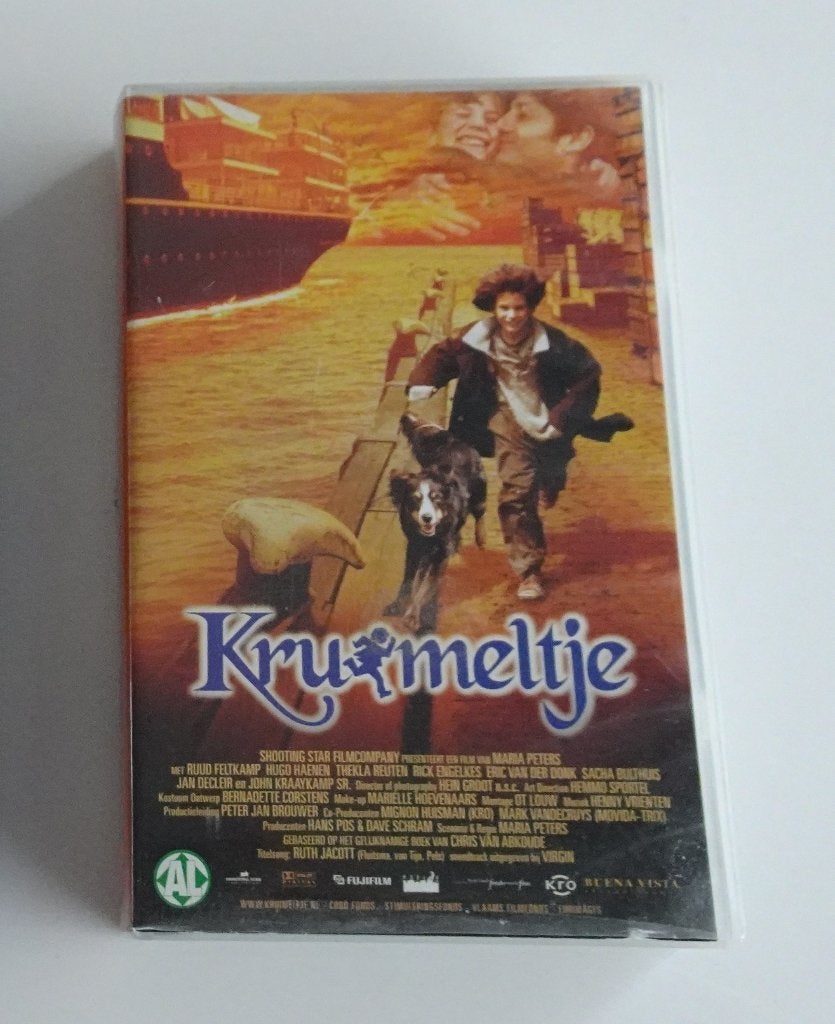 Kruimeltje - Film op VHS 1999, Cd's en Dvd's, VHS | Kinderen en Jeugd, Alle leeftijden, Ophalen, Zo goed als nieuw, Kinderprogramma's en -films
