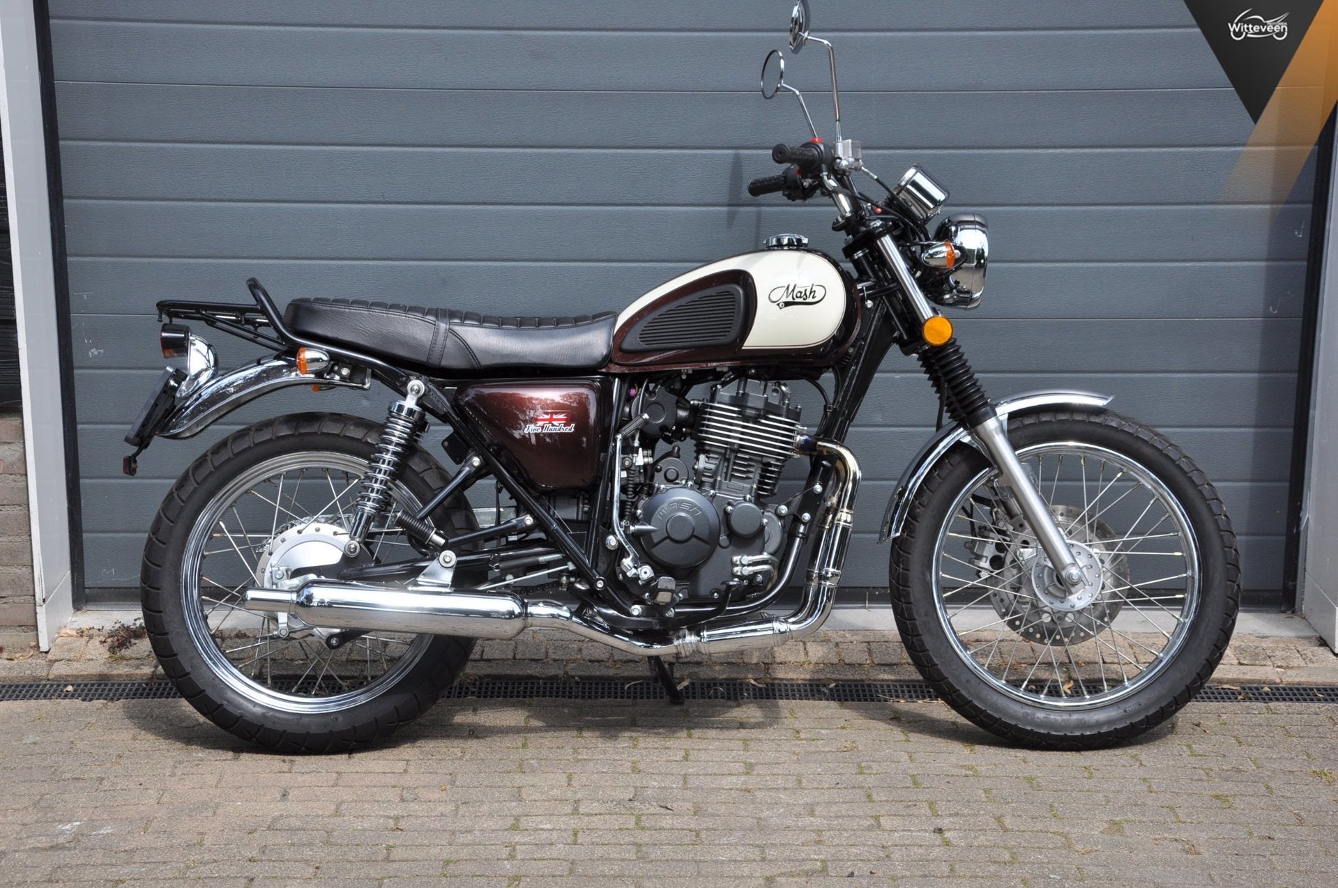 Mash Five Hundred Als nieuw!, 397 cc, Bedrijf, ABS, 12 t/m 35 kW