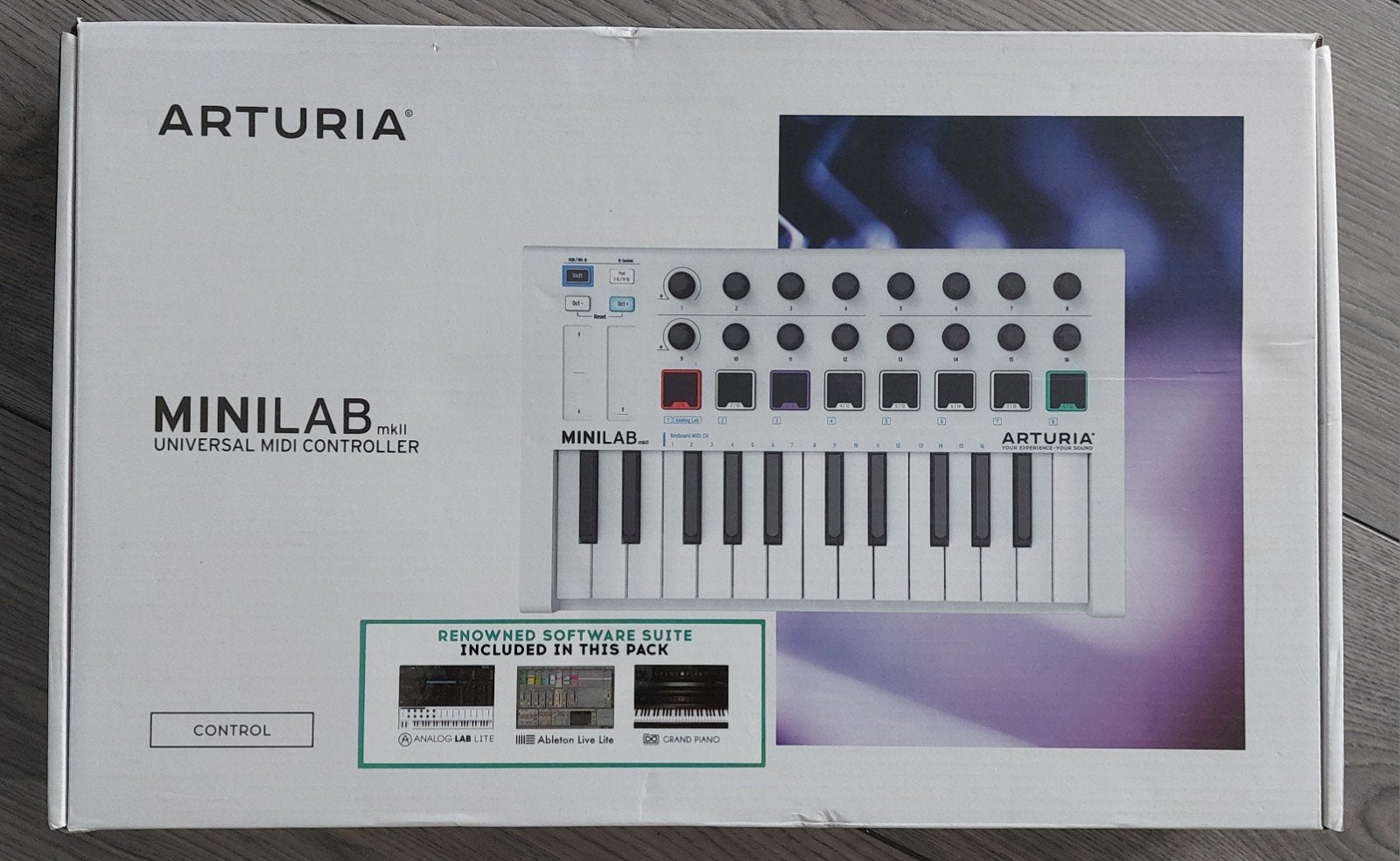 Arturia MiniLab MkII MIDI Controller - Zo goed als nieuw, Muziek en Instrumenten, Overige merken, Zo goed als nieuw, Aanslaggevoelig