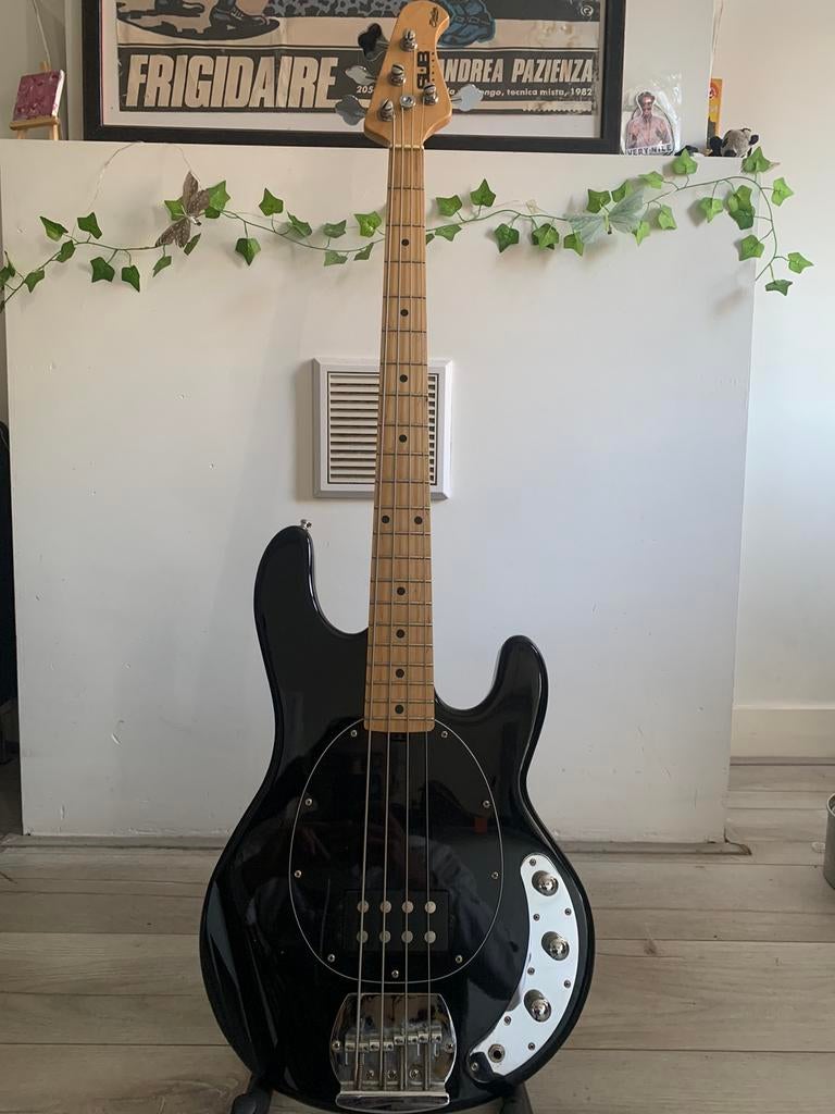 SUB - music man - sterling bass, Muziek en Instrumenten, Snaarinstrumenten | Gitaren | Bas, Ophalen of Verzenden, Zo goed als nieuw