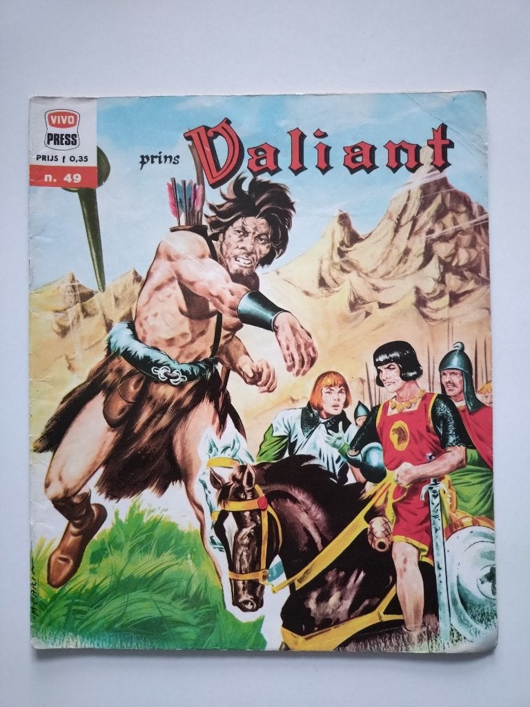 VIVO PRESS 49 - PRINS VALIANT (1968), Boeken, Eén stripboek, Harold Foster, Ophalen of Verzenden, Zo goed als nieuw