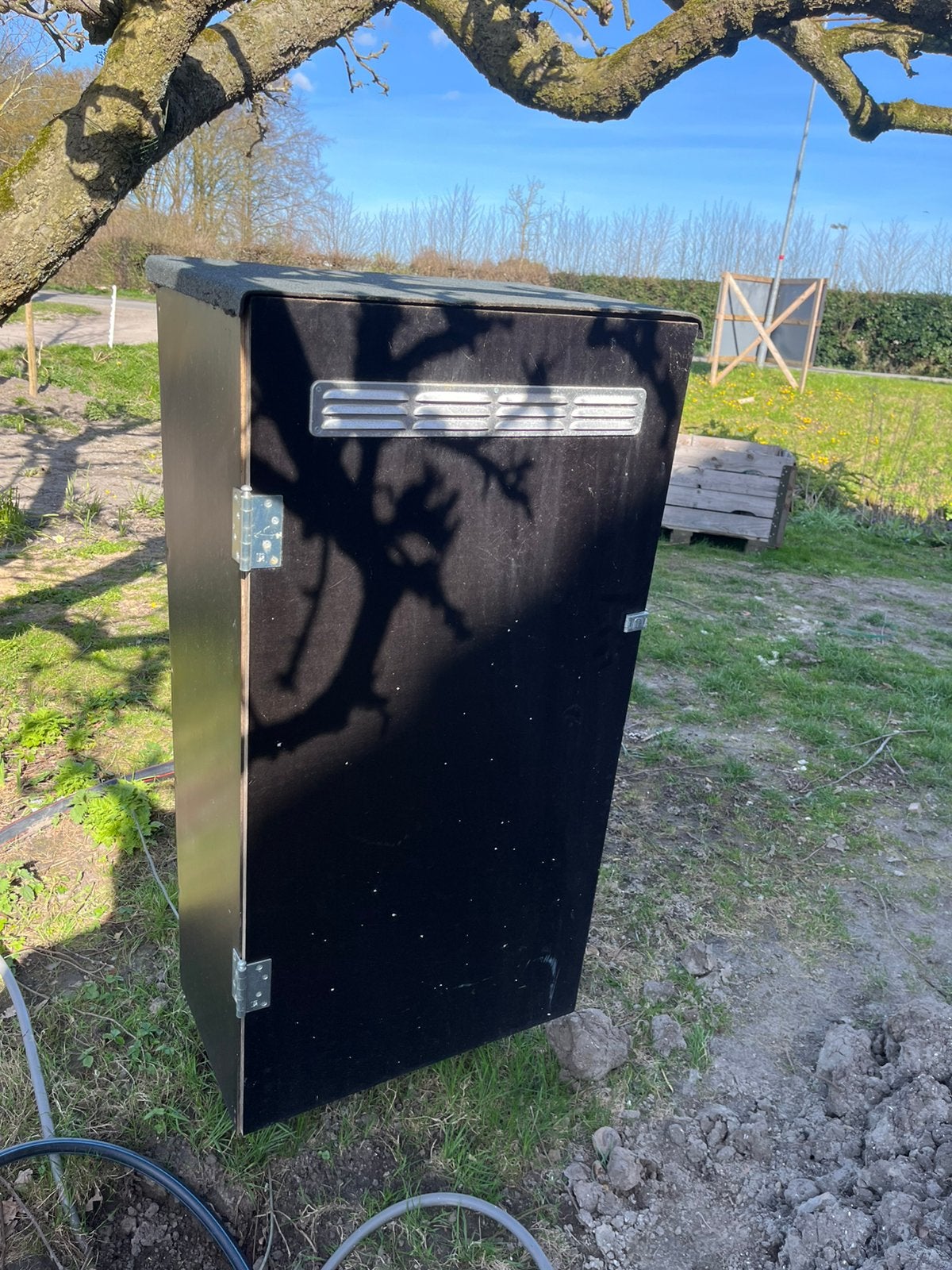 Bouwgas kast, Ophalen of Verzenden, Zo goed als nieuw, Hout, Overige typen