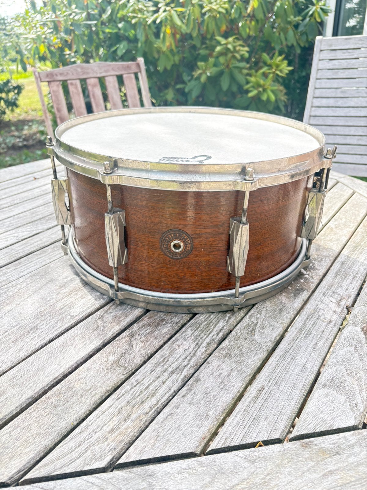 GretschBroadkaster snare uit 1948 Privedrop!!, Ophalen of Verzenden, Gebruikt, Overige merken