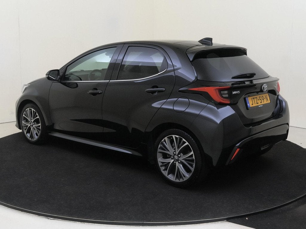 Toyota Yaris 1.5 Hybrid Executive | airco automatisch | Appl, Auto's, Toyota, 450 kg, Euro 6, Zwart, 1490 cc