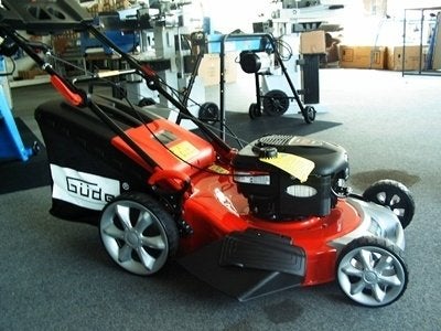 Benz, grasmaaier 5,05 pk mulchfunctie 550mm en aandrijving, Tuin en Terras, Cirkelmaaier, Versnellingen, Nieuw, Ophalen of Verzenden