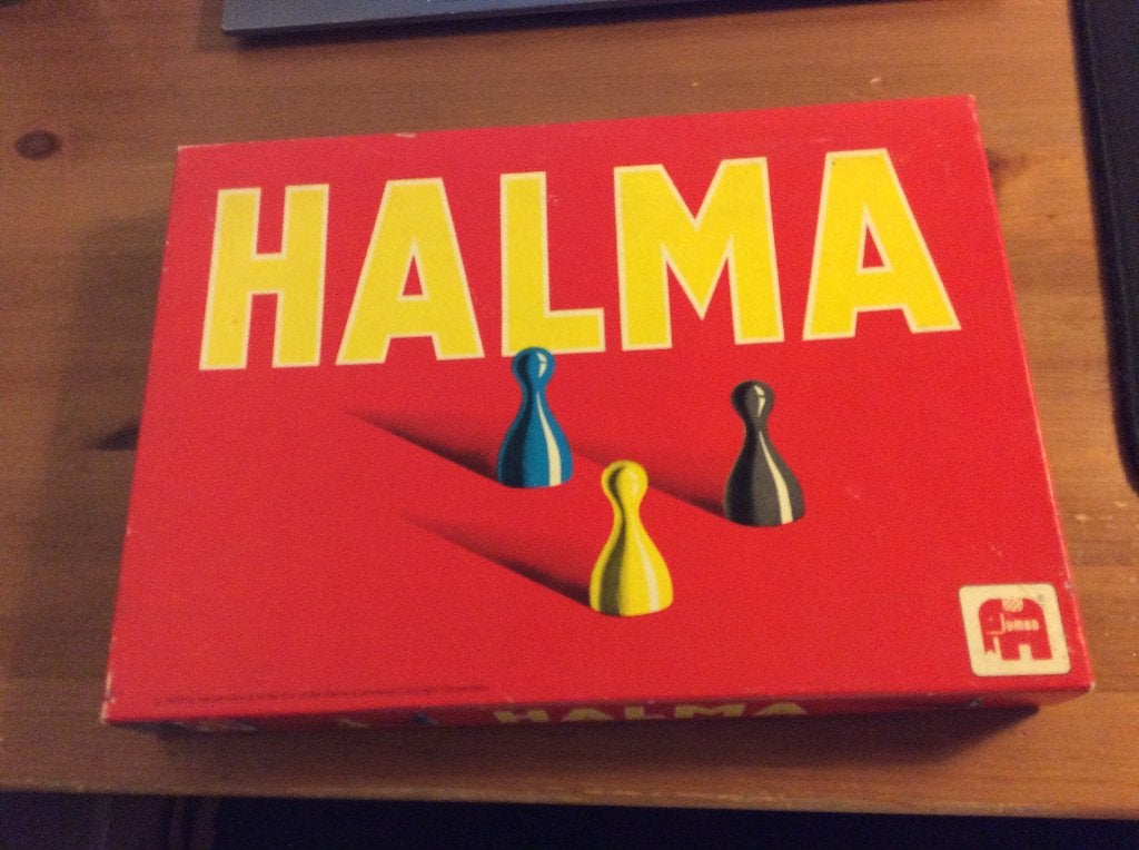 Halma. vintage bordspel van Jumbo, Hobby en Vrije tijd, Een of twee spelers, Ophalen of Verzenden, Jumbo