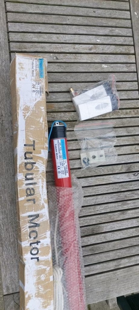 rolluikmotor, Doe-het-zelf en Verbouw, Rolluiken, Overige kleuren, Minder dan 100 cm, Nieuw, Ophalen of Verzenden