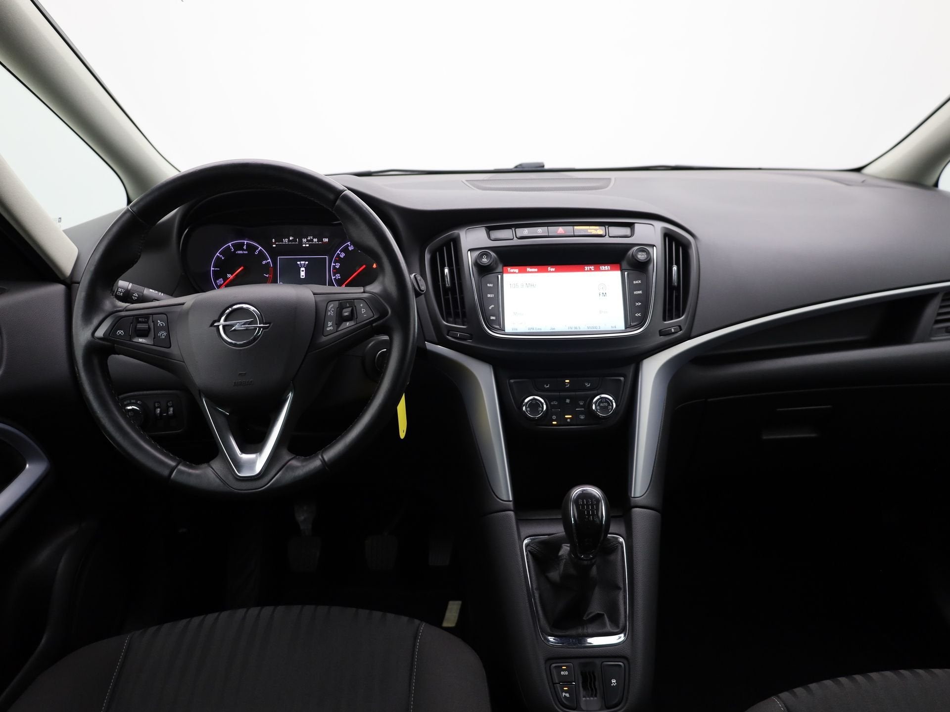 Opel Zafira 1.4 Turbo Online Edition 7p | Navi | Cruise | Ca, Auto's, 12 maanden, Stof, Gebruikt, Euro 6