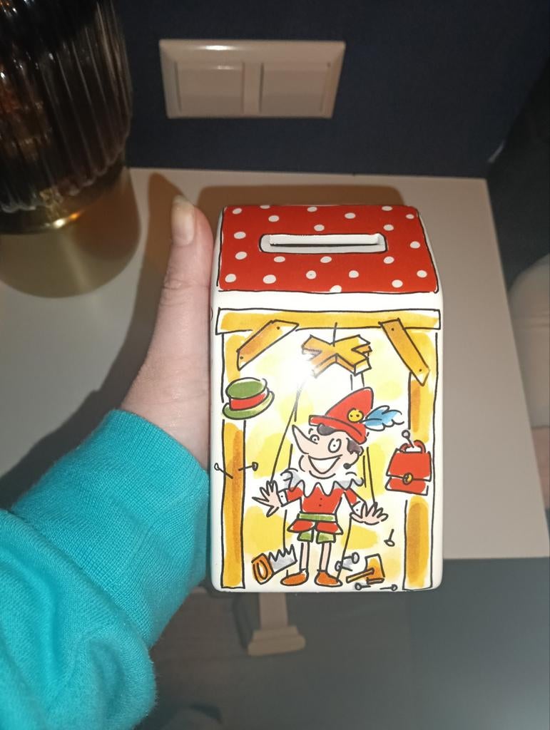 Nieuwe blond Amsterdam Efteling spaarpot, Verzamelen, Spaarpotten, Ophalen of Verzenden, Nieuw, Steen, Aardewerk of Keramiek, Overige thema's
