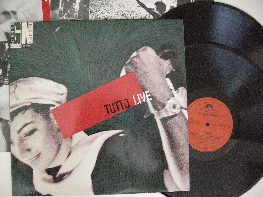 Gianna Nannini Tutto Live - 2LP vinyl zgan, Ophalen, Pop, Zo goed als nieuw, 12 inch