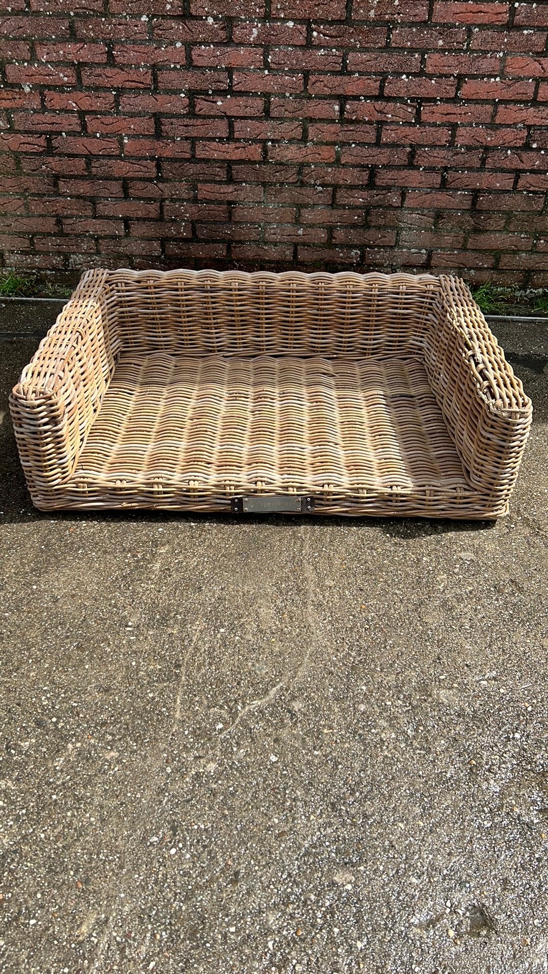 Grote hondenmand ., Ophalen, Gebruikt, Riet