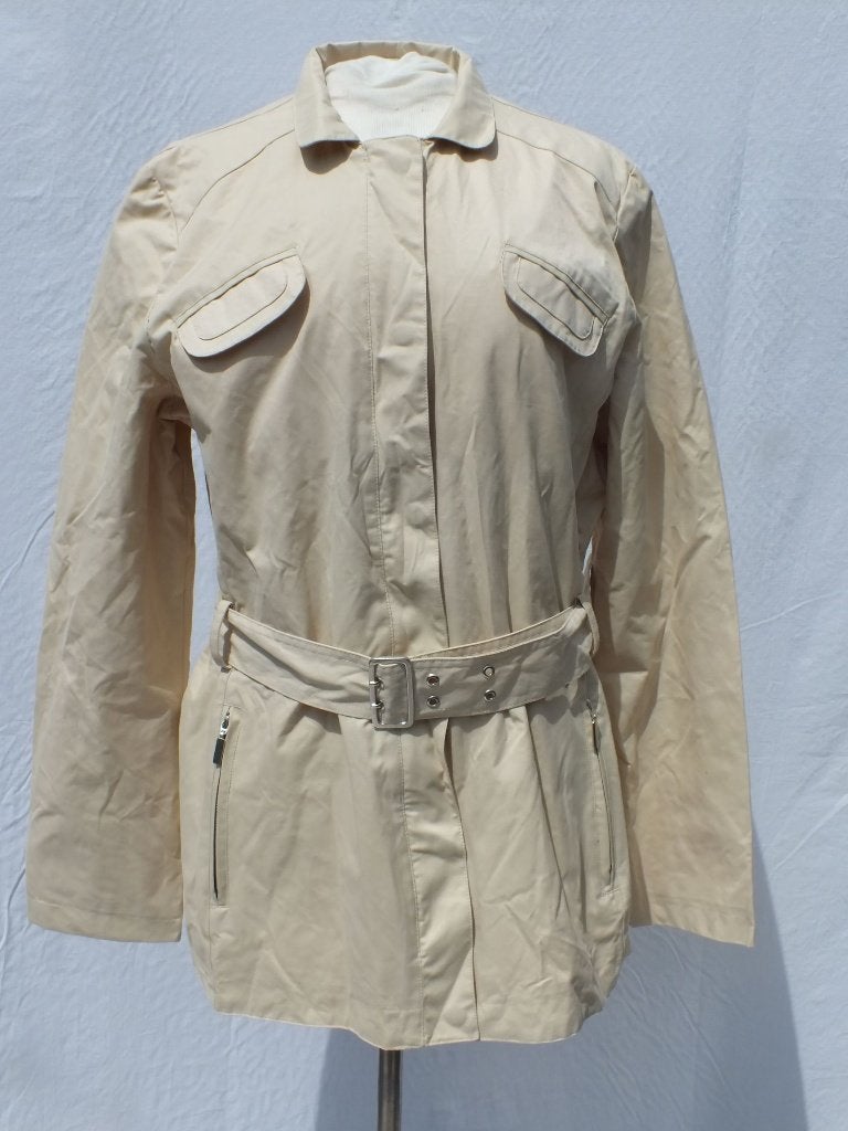 Mooie dames tussenjas mt 40/42 merk TMC, Maat 38/40 (M), ., Beige, Ophalen of Verzenden