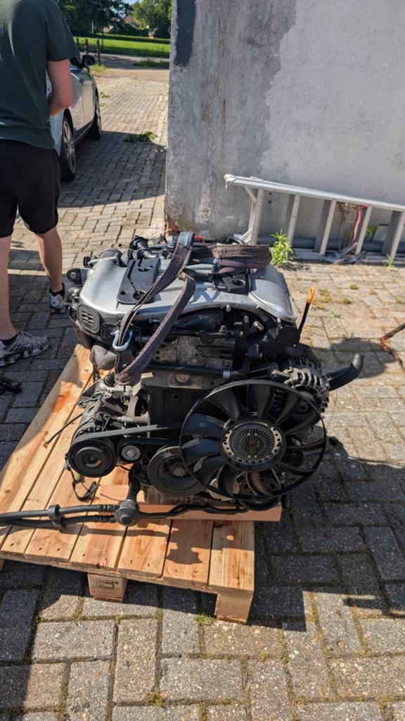 VW Passat B5 Motor 170pk met Transmissie, Ophalen, Gebruikt, Volkswagen