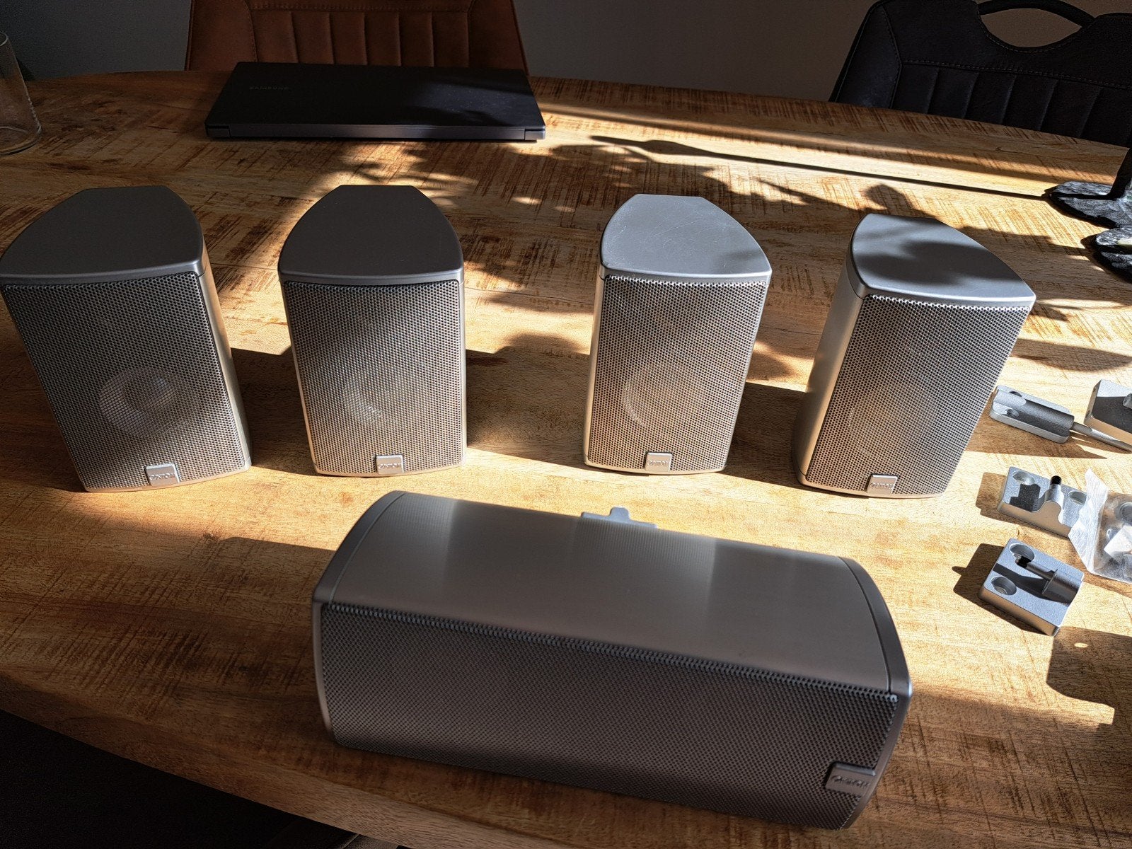 Canton speakerset met zware aluminium behuizing, Ophalen, Overige merken