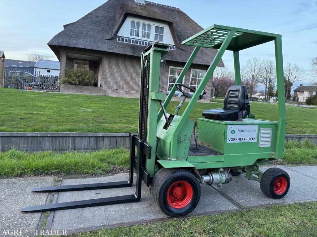 Prins elektrische ruwterrein heftruck + NIEUW ACCUPAKKET !, Zakelijke goederen, Machines en Bouw | Heftrucks en Intern transport