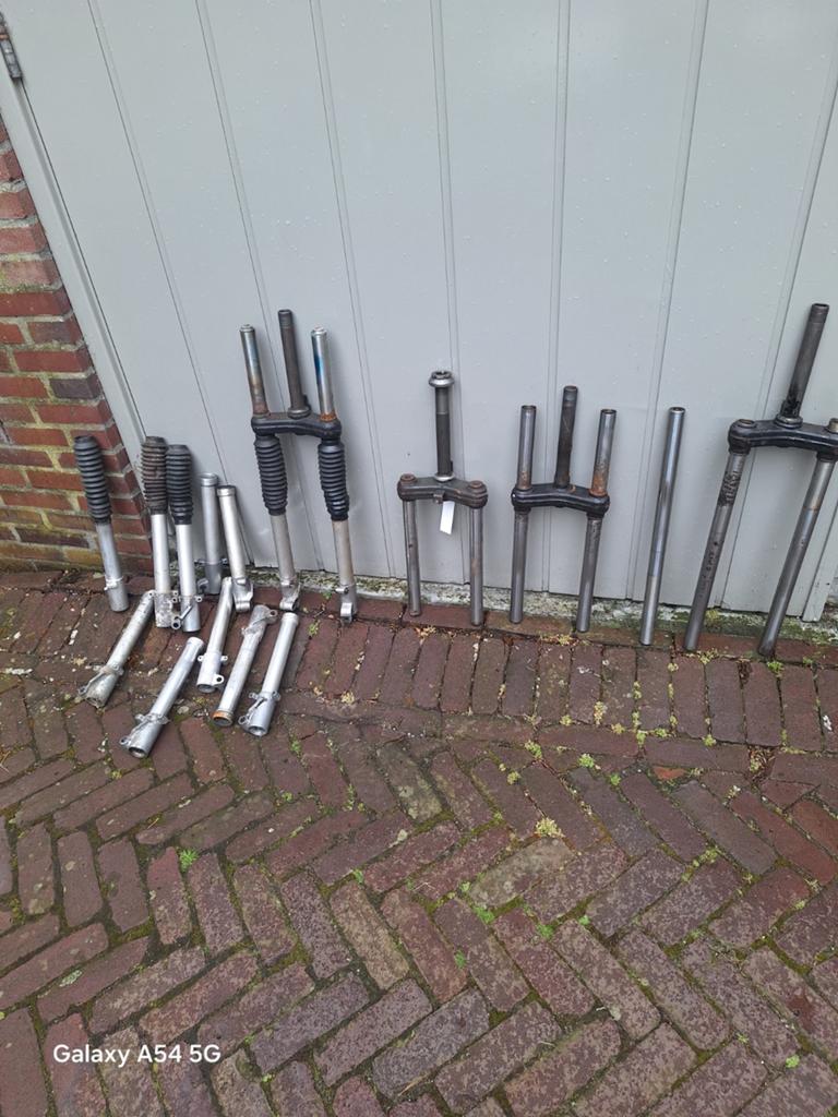 Kreidler voorvork, schokbrekers, schijf, remklauw, Fietsen en Brommers, Ophalen of Verzenden, Overige typen
