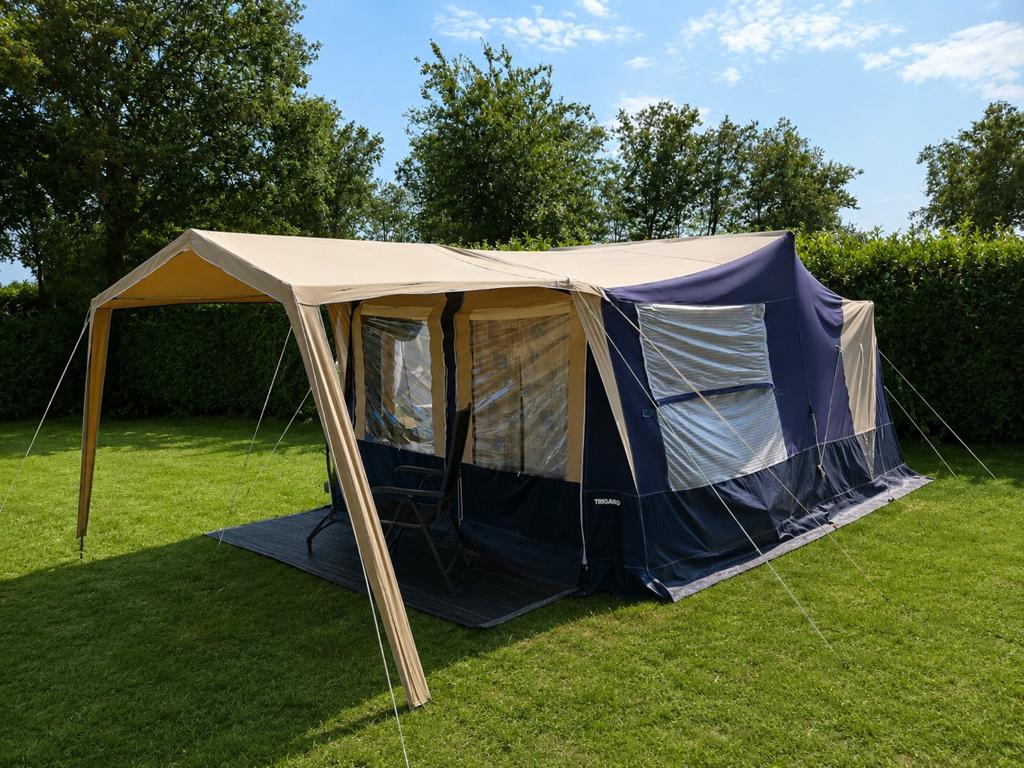 Trigano Odyssee GL vouwwagen – compleet, snel opzetbaar, zee, Meerkleurig, Aanwezig, Tot en met 6, Ophalen