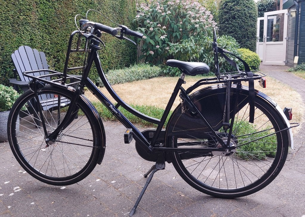 Burgers transportfiets 26 inch, Gebruikt, Versnellingen, 50 tot 53 cm, Trommelrem