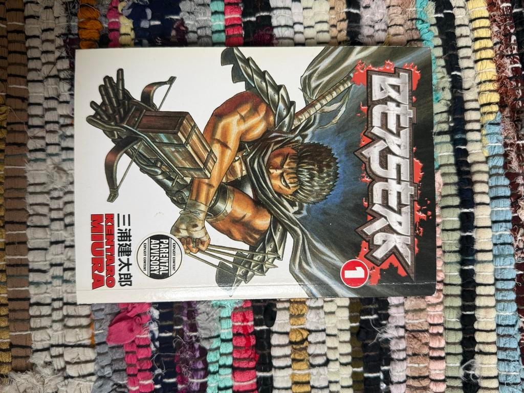 Berserk Manga Vol. 1 - Kentaro Miura (Engels), Eén comic, Ophalen of Verzenden, Zo goed als nieuw, Japan (Manga)